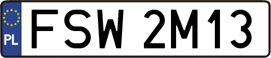 FSW2M13