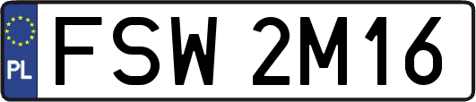 FSW2M16