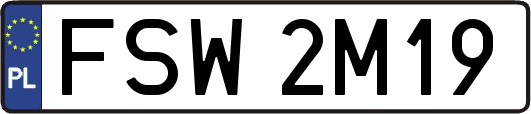 FSW2M19