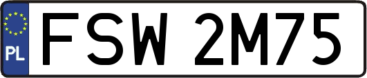 FSW2M75