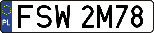 FSW2M78