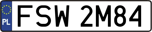 FSW2M84