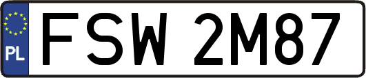 FSW2M87