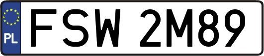 FSW2M89