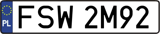 FSW2M92