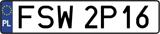 FSW2P16