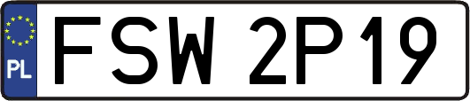 FSW2P19