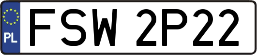 FSW2P22