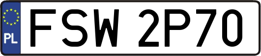 FSW2P70