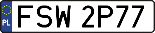 FSW2P77