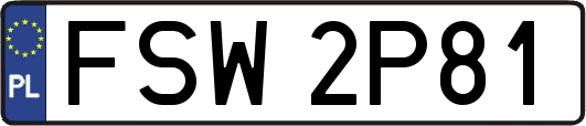 FSW2P81