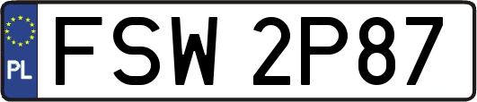 FSW2P87