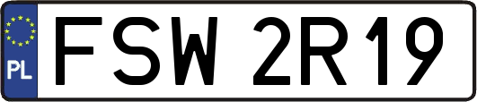 FSW2R19