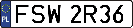 FSW2R36