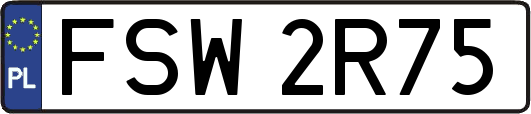 FSW2R75