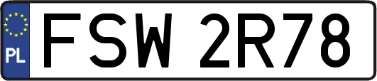 FSW2R78