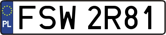 FSW2R81
