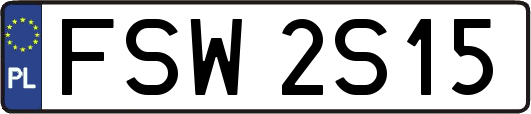 FSW2S15