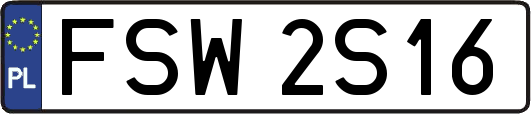 FSW2S16