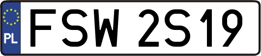 FSW2S19