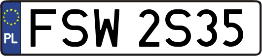 FSW2S35