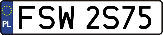 FSW2S75