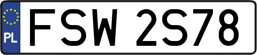 FSW2S78