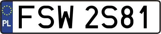 FSW2S81