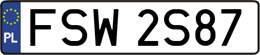 FSW2S87