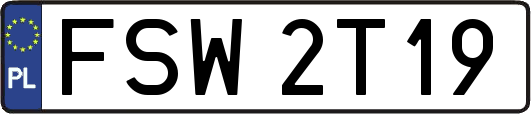 FSW2T19