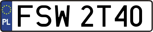 FSW2T40
