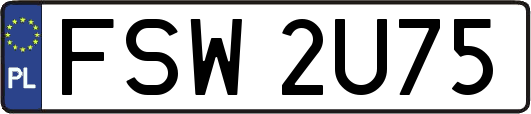 FSW2U75