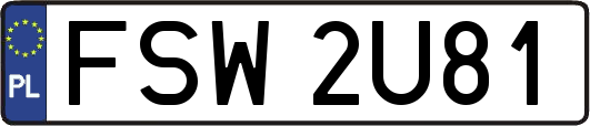 FSW2U81