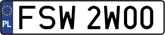 FSW2W00