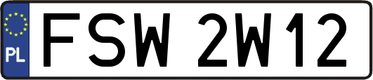 FSW2W12