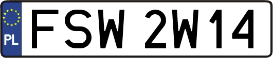 FSW2W14