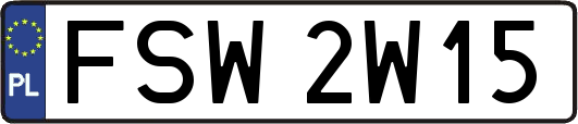 FSW2W15