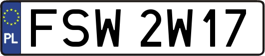 FSW2W17