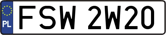 FSW2W20