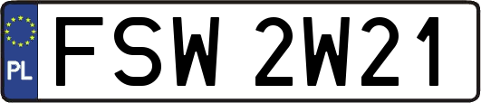 FSW2W21