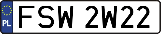 FSW2W22