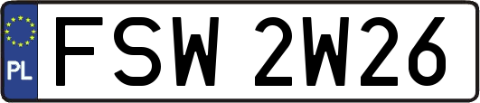 FSW2W26