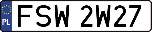 FSW2W27