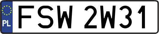 FSW2W31
