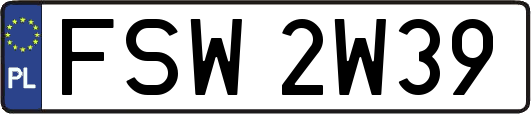 FSW2W39