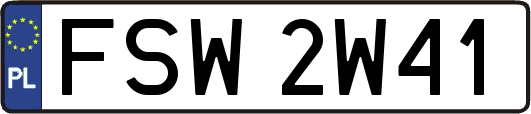 FSW2W41