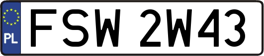FSW2W43