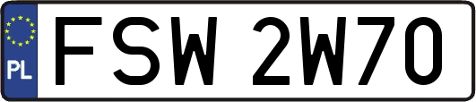 FSW2W70