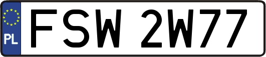 FSW2W77