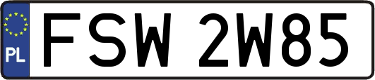 FSW2W85